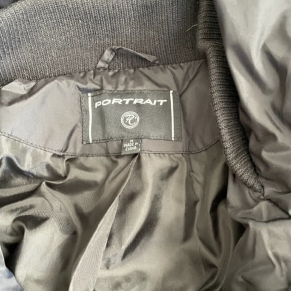 Brand new, warm belted puffer coat